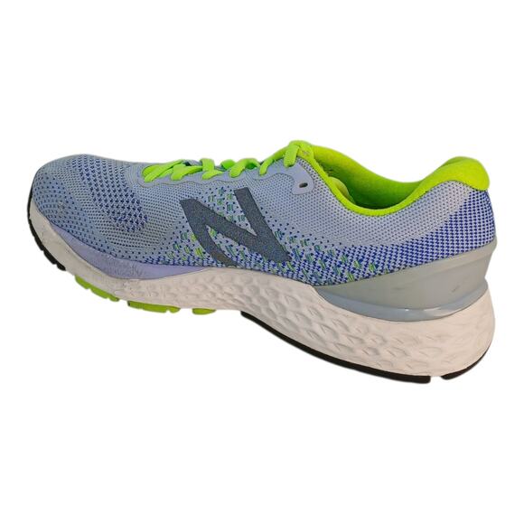 New Balance Fresh Foam 880 Women's Blue & Lime Green Sneakers - Size 10B - Picture 2 of 7